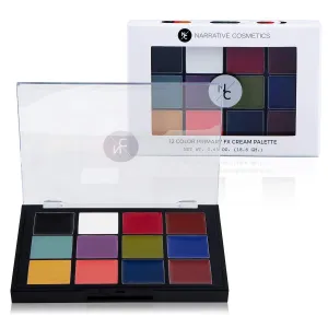 12-Color Primary FX Cream Palette, Professional Quick Drying Waterproof SFX Makeup for the Stage, Film, Costumes, Cosplay