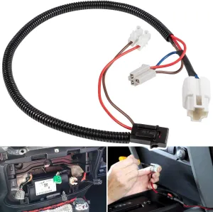 12 Volt Power Adapter for 2018-2020 2021 2022 2023 2024 2025 Jeep Wrangler JL JLU Unlimited & Gladiator JT & for 1999-2018 Jeep Wrangler JK JKU TJ Unlimited 2-Door & 4-Door