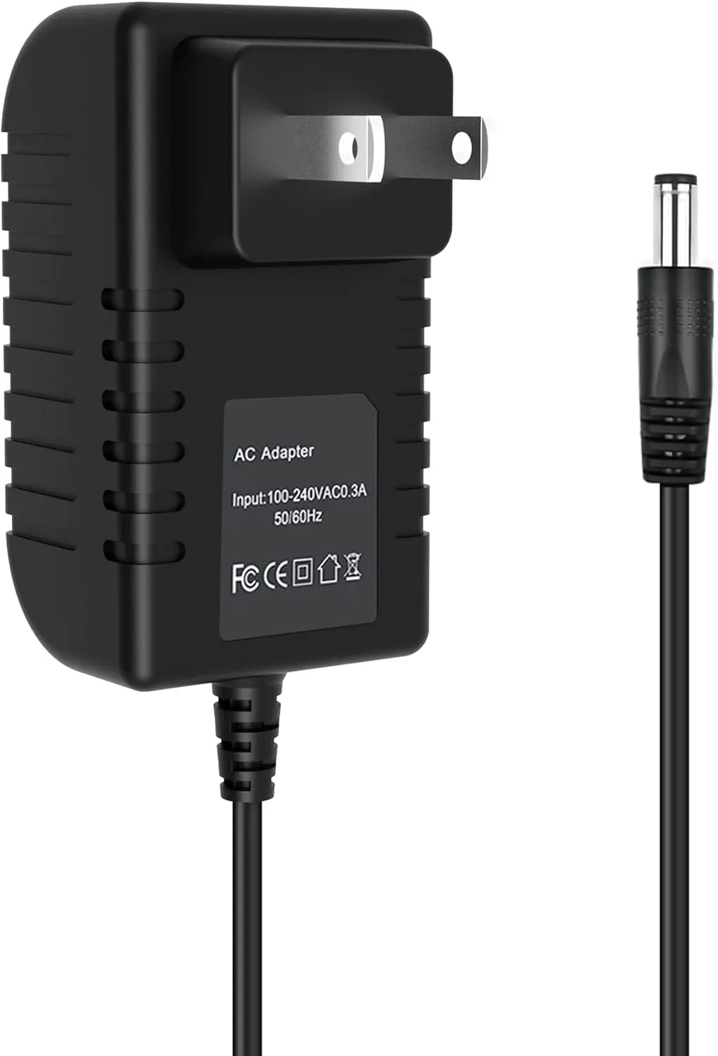 12V AC/DC Adapter Compatible with O2-Cool 02-Cool Model FD10001N0000 10 Inch Battery/Electric Portable Cooling Fan O2Cool 02Cool 12VDC Power Supply Cord Wall Home Battery Charger Mains PSU