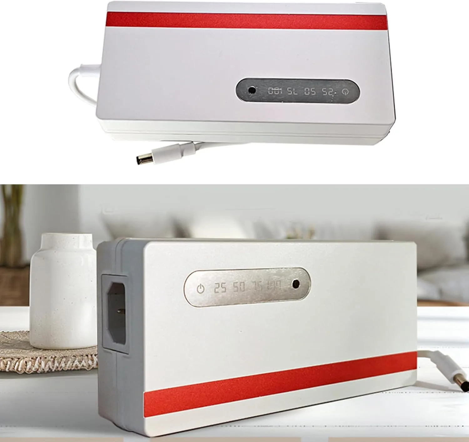 12V5A/7A Backup Power Supply Small Backup Uninterruptible Power Supply for Router Optical Cats Mobile Device