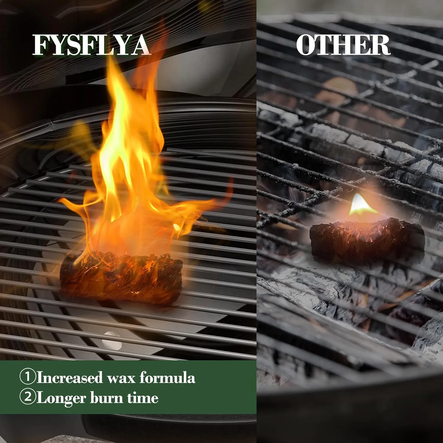 150 PCS Fire Starters for Campfires Grill BBQ Camping Fireplace Fire Pit,Quick Light Wood Charcoal Fire Starter, Waterproof-Natural Fire Starters Camping fire Starter Charcoal Starters