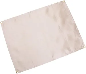 1pc Fire Protect Blanket Insulation Mat for Outdoor BBQ Fire Cloth 80x60cm Gray