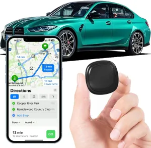 2025 New Model GPS Tracker for Vehicles,Mini Portable Magnetic Car GPS Tracking,Full Global Coverage Location GPS Tracker for Kids,Dogs,No Subscription Required/No Monthly Fee/No SIM Card Required