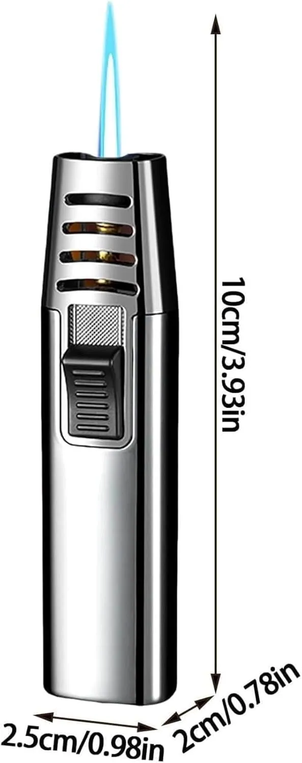 2Pack Mini Powerful Adjustable Flame Dual-Arc Torch Lighter, Electric Lighter, Waterproof and Windproof Candle Lighter Butane Lighter Grill Lighter(2pack G)