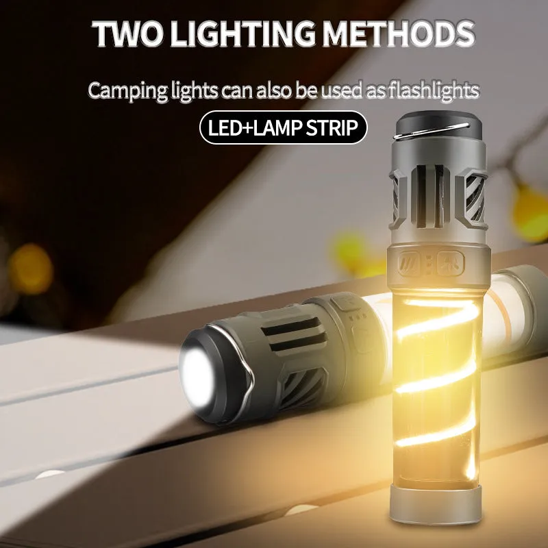 3 in 1 Mosquito Repeller Lamp USB Rechargeable Camping Light with Triangle Bracket Telescoping Tripod Outdoor Light for Outdoor