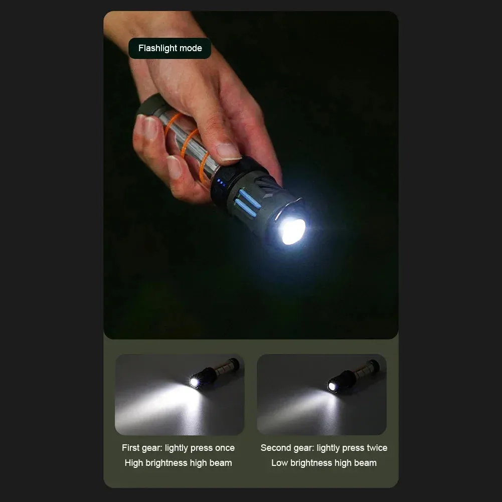 3 in 1 Mosquito Repeller Lamp USB Rechargeable Camping Light with Triangle Bracket Telescoping Tripod Outdoor Light for Outdoor