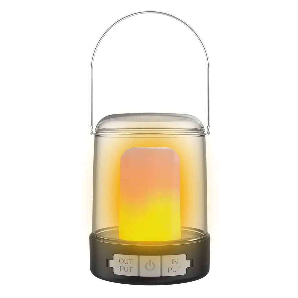 3 Modes Vintage Portable Camping Lantern-USB Rechargeable