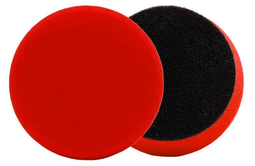 3.5" Lake Country Force Hybrid Red Foam Final Finishing Pad