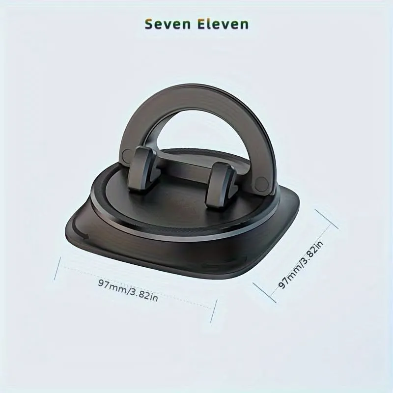 360° Rotatable Car Phone Mount-Waterproof ABS Dashboard Holder