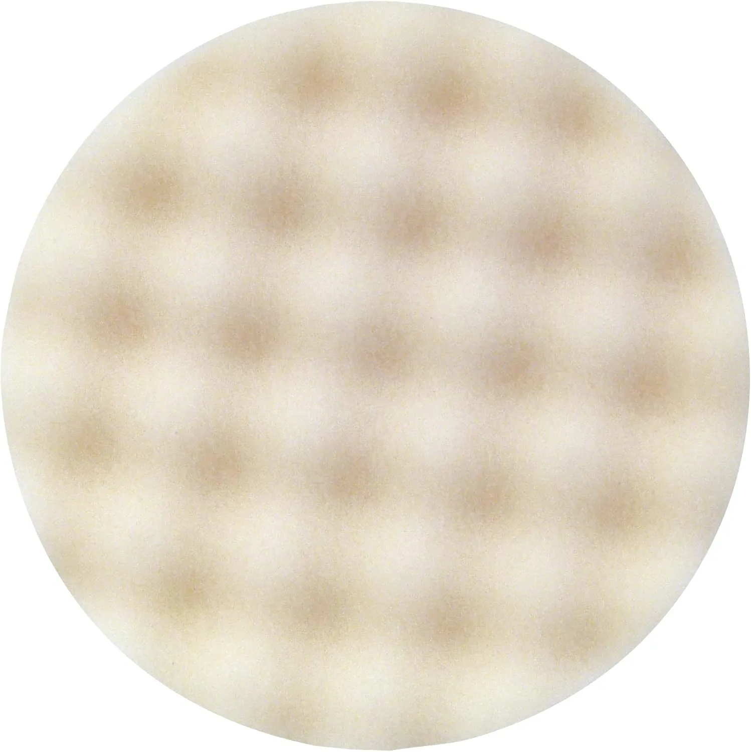 3M Foam Compounding Pad, 05723, Single Sided, Flat Back, Hook and Loop, 8 in (203.2 mm), 2 Pads/Bag