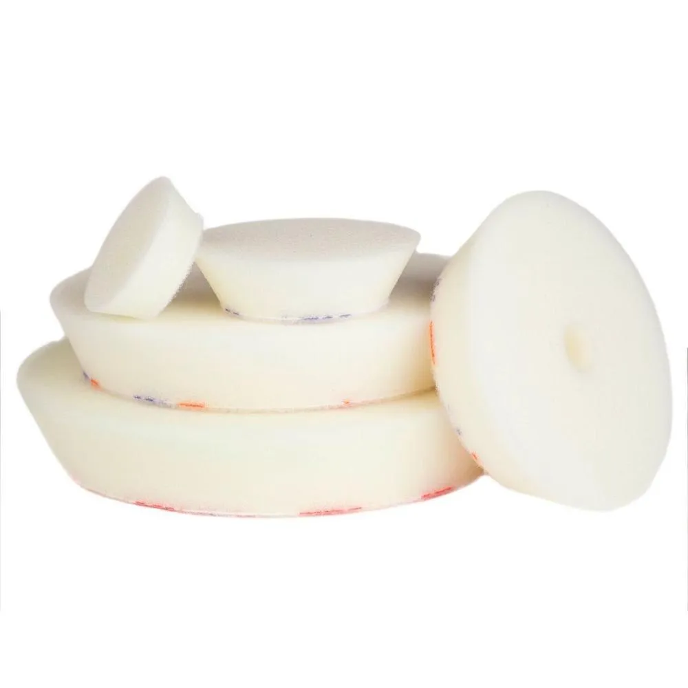 3" Cartec Rotary White Machine Compounding Pad