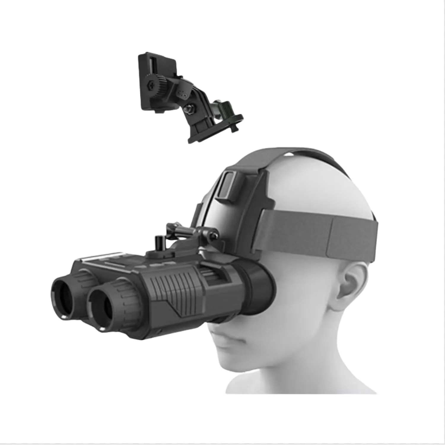 4K Head-Mounted Night Vision Goggles & Binoculars for Adults – Infrared NVG with Manual Focus & 8X Digital Zoom for Hunting, Camping, and Outdoor Surveillance