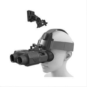4K Head-Mounted Night Vision Goggles & Binoculars for Adults – Infrared NVG with Manual Focus & 8X Digital Zoom for Hunting, Camping, and Outdoor Surveillance