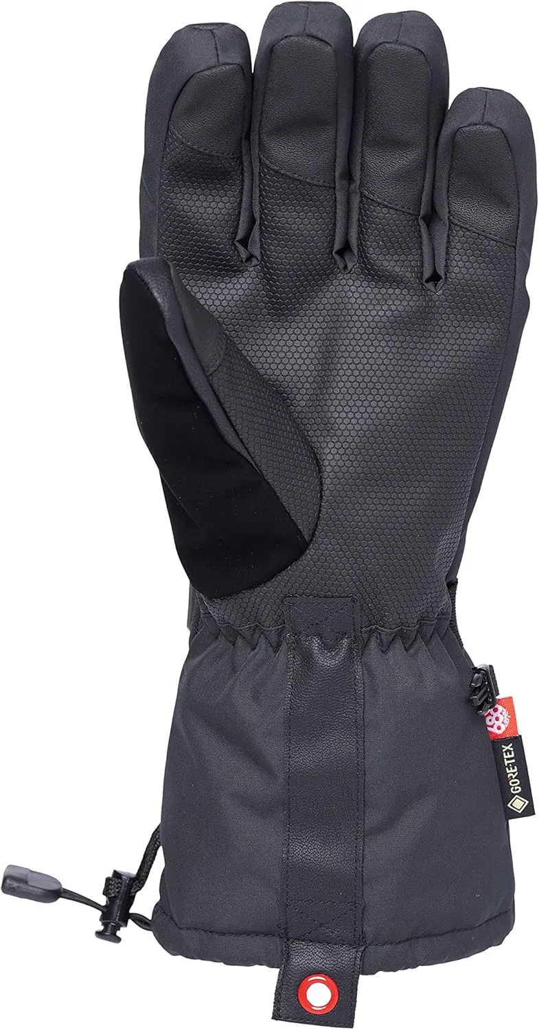686 Men's Gore-TEX Smarty 3-in-1 Gauntlet Glove - Fabric Shell with Removable Wool Blend Liner - Water & Weather Resistant