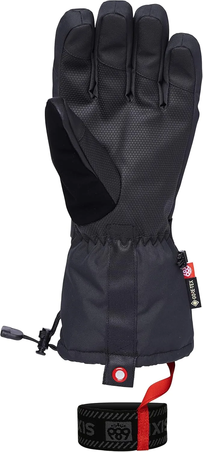 686 Men's Gore-TEX Smarty 3-in-1 Gauntlet Glove - Fabric Shell with Removable Wool Blend Liner - Water & Weather Resistant