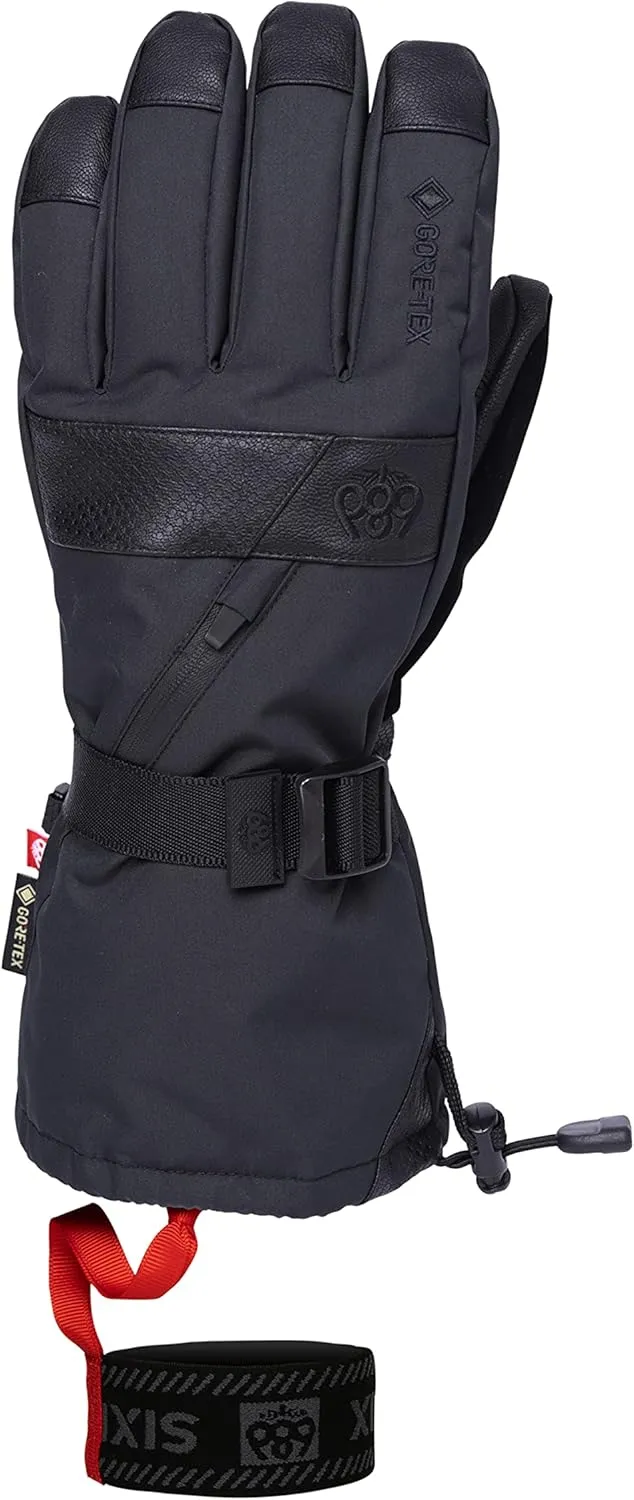 686 Men's Gore-TEX Smarty 3-in-1 Gauntlet Glove - Fabric Shell with Removable Wool Blend Liner - Water & Weather Resistant
