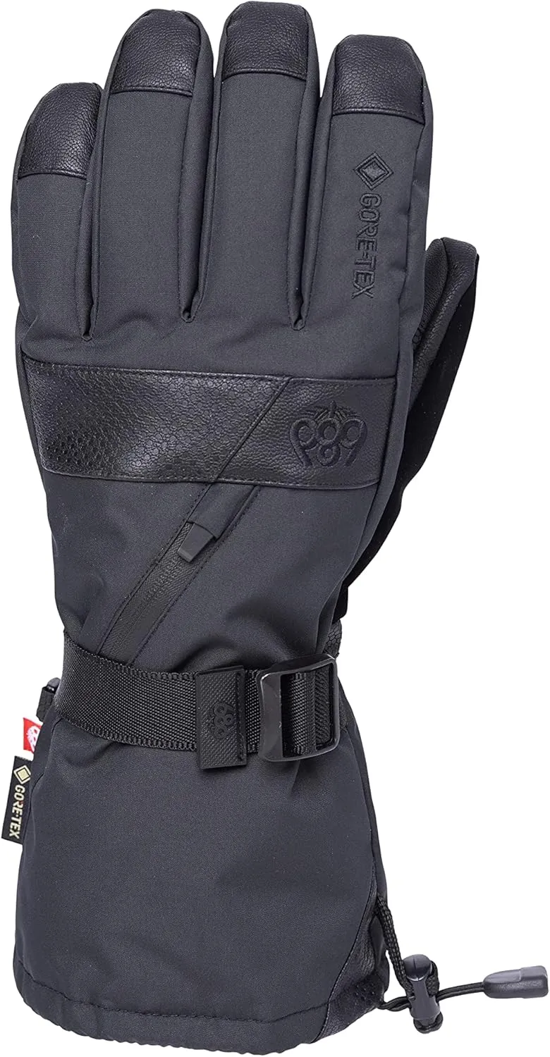 686 Men's Gore-TEX Smarty 3-in-1 Gauntlet Glove - Fabric Shell with Removable Wool Blend Liner - Water & Weather Resistant