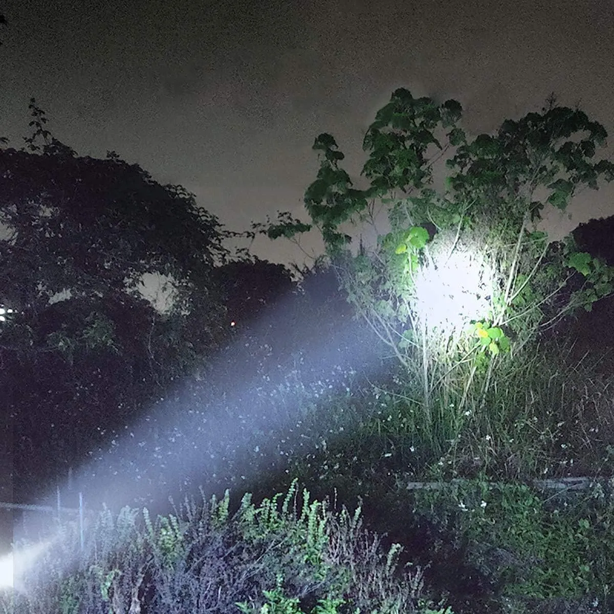 6PCS Solar/Rechargeable Multi Function 1000 Lumens LED Flashlight, with Emergency Strobe Light and 1200 Mah Battery, Emergency Power Supply and USB Charging Cable, Fast Charging