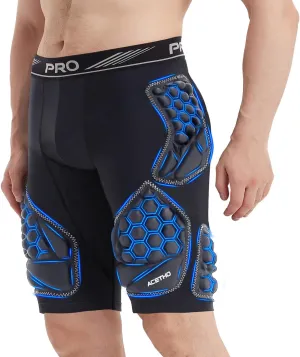 7-Pad Football Girdle for Men, Adult Football Girdle, Integrated Hip, Tailbone, Thigh Pads Girdles