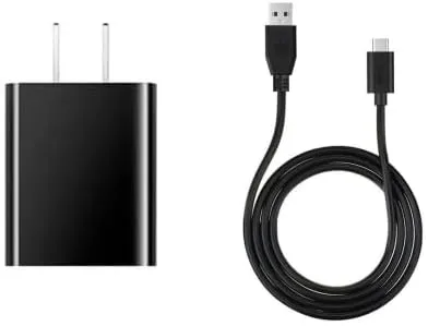 AC-DC Adapter Replacement for Cubii Total Body  F4C1 Seated Under-Desk Elliptical Portable Leg Exerciser 3.7V 4400mAh 16.28Wh 5 VDC 1.0A Power Supply Adapter Cord Cable