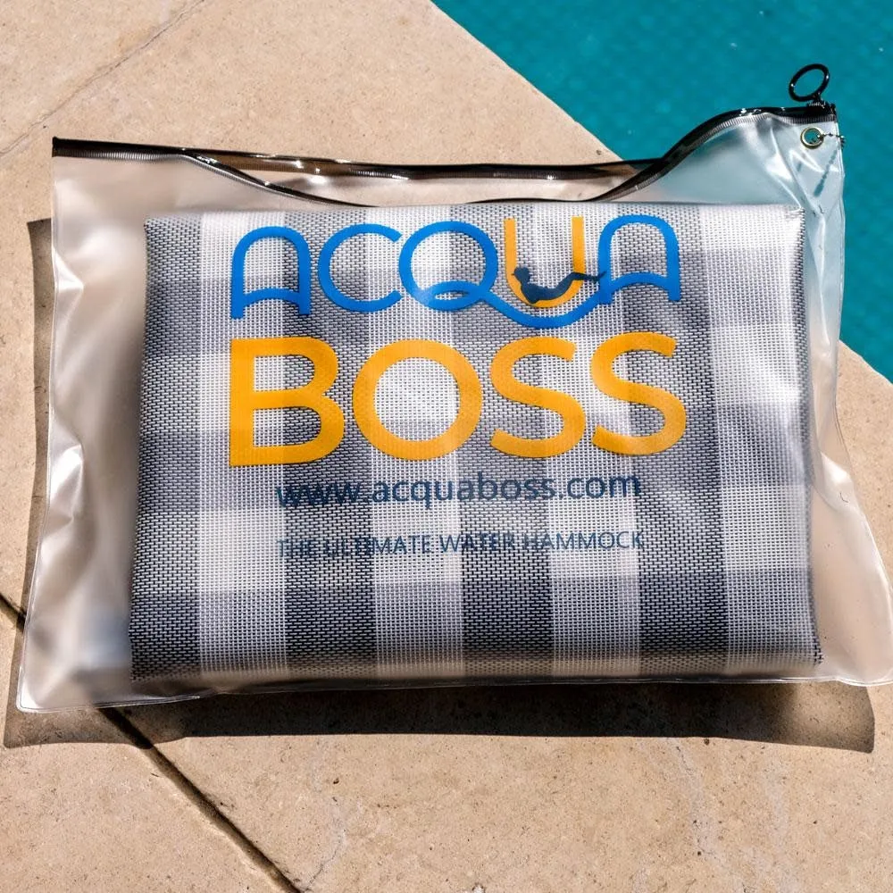 Acquaboss Gingham Water Hammock