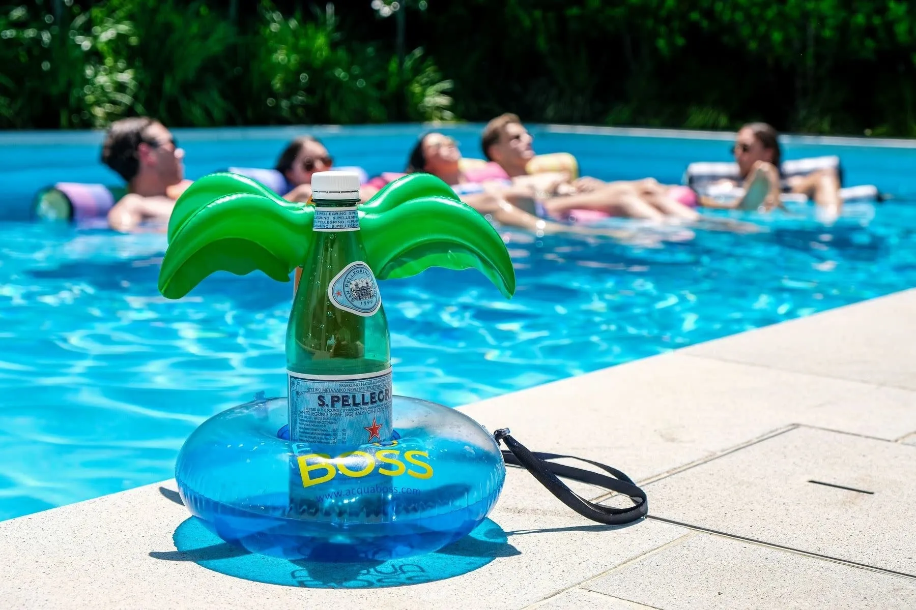 Acquaboss Gingham Water Hammock