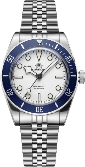 ADDIEDIVE Dive Watches 39 MM Dial Wrist Watches BGW9 Luminous Analog Stainless Steel NH35A Movement Mens Automatic Watch