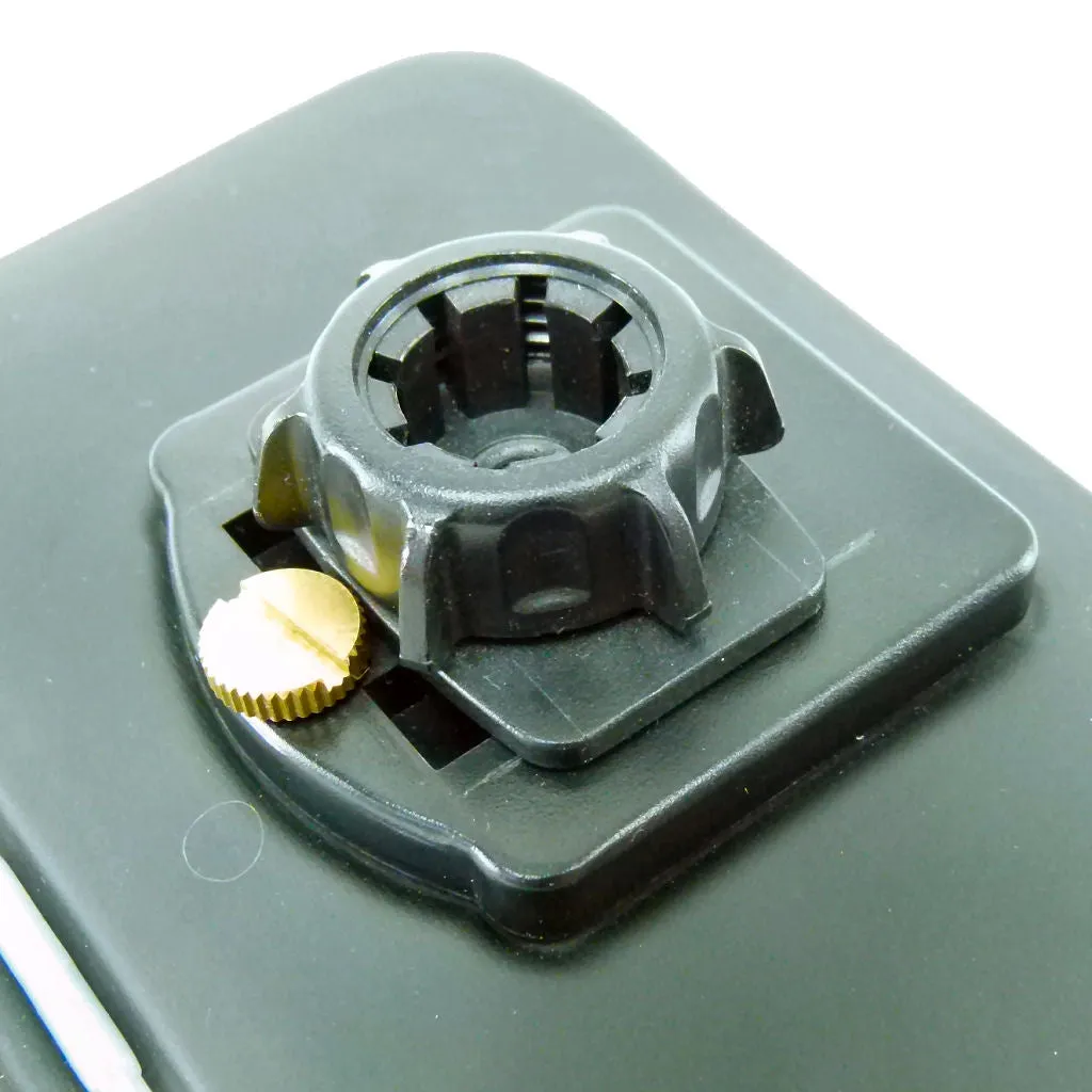 Adhesive Stick On Mount & Waterproof Case for 4.3" Screen SatNav (sku 36748)