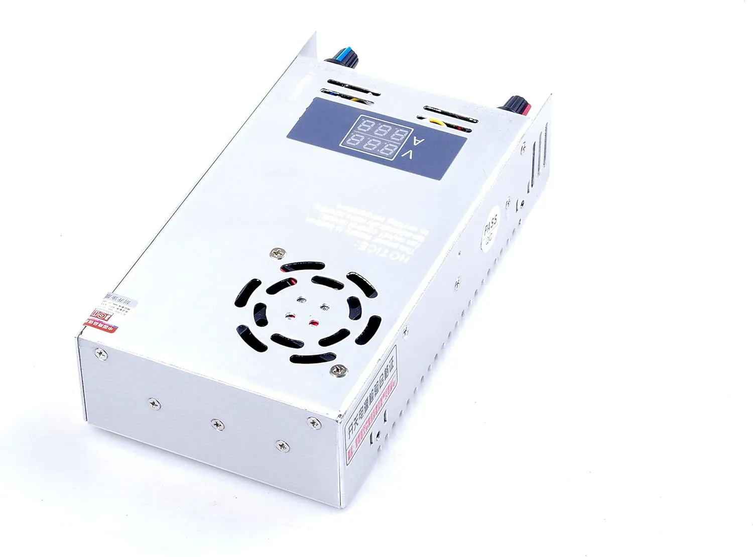 Adjustable DC Power Voltage Converter AC 110V - 220V to DC 0-24V 0-20A Module Switching Power Supply Digital Display 480W Voltage Regulator Built in Cooling Fan (0-24V 0-20A)