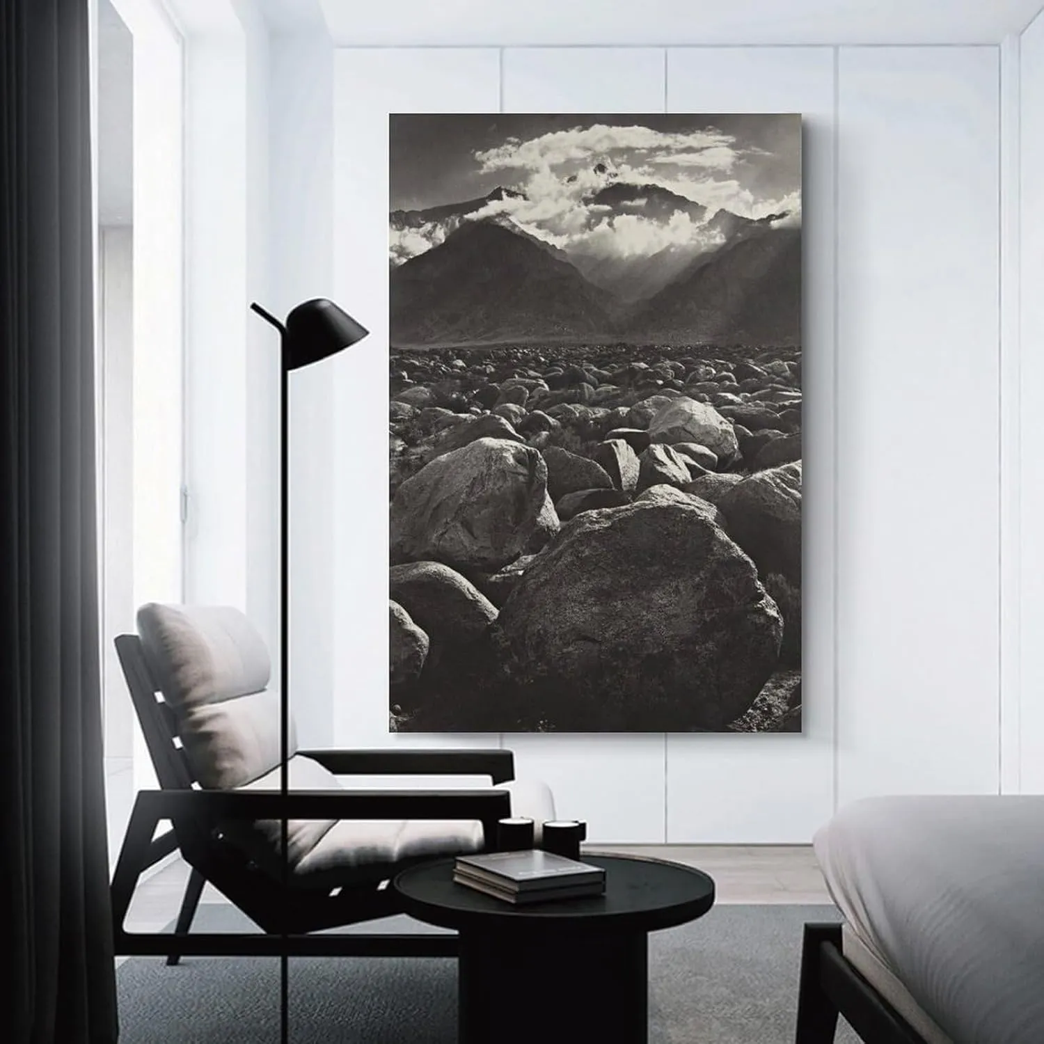 American Landscape Photographer Ansel Adams Poster Canvas Wall Art Posters For Room Aesthetic And Decor 17Canvas Painting Wall Art Poster for Bedroom Living Room Decor24x36inch(60x90cm)
