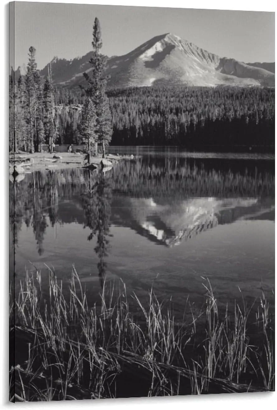 American Landscape Photographer Ansel Adams Poster Canvas Wall Art Posters For Room Aesthetic And Decor 5Canvas Painting Wall Art Poster for Bedroom Living Room Decor20x30inch(50x75cm)
