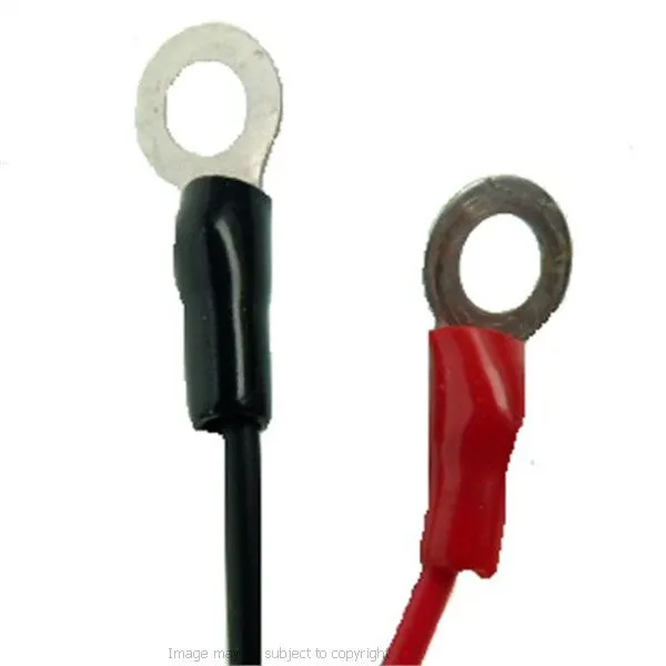 Angled Mini USB Motorcycle Battery Hard Wire Charging Cable (SKU 14349)