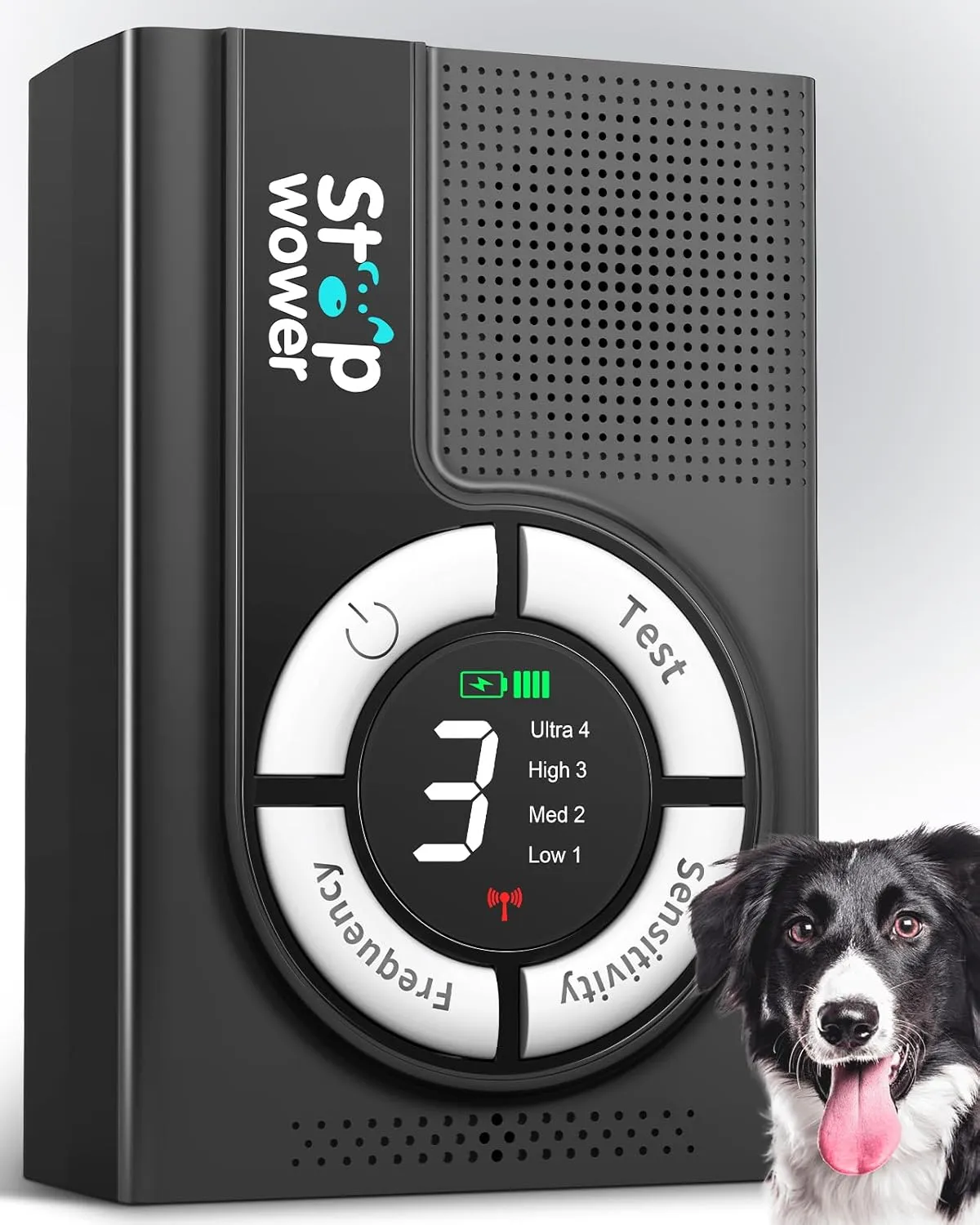 Anti Barking Devices for Dogs, Rechargeable Ultrasonic Bark Control Devices, Stop Neighbors Dog Barking, 3 Modes Waterproof Bark Deterrent Box, Dog Barking Silencer Safe for Dogs Outdoor Indoor Use