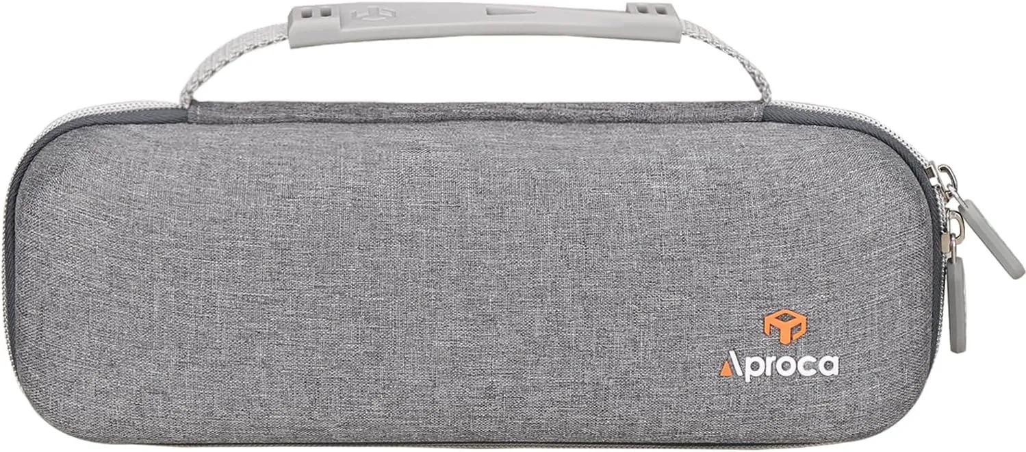 Aproca Grey Portable Hard Storage Case, for TATTMUSE/JADENS/MUNBYN ITP01 Portable Printers Wireless Inkless Thermal Printer and Accessories (Case Only)