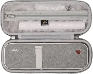 Aproca Grey Portable Hard Storage Case, for TATTMUSE/JADENS/MUNBYN ITP01 Portable Printers Wireless Inkless Thermal Printer and Accessories (Case Only)