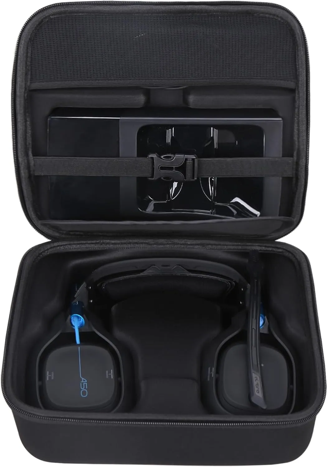 Aproca Portable Hard Protective Case, Compatible with Logitech G Astro A50 X/Astro Gaming A50 Wireless Dolby Gaming Headset (Black)