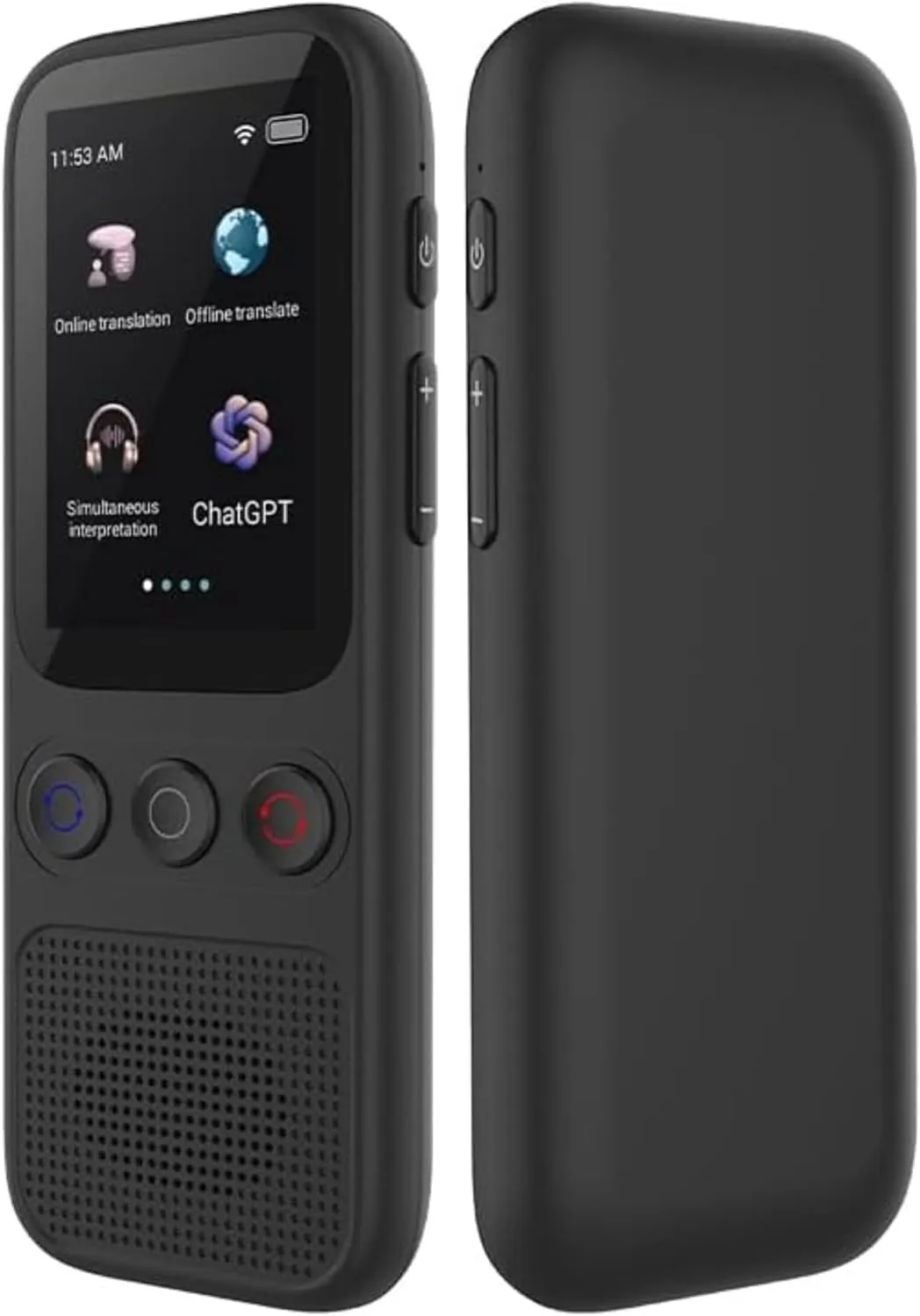Arizona Language Translator Device – Real-Time Two-Way Translator for 138 Languages, Offline Mode, 2" Touch Screen, Noise Canceling Microphone, Long Battery Life, Portable & Travel Friendly