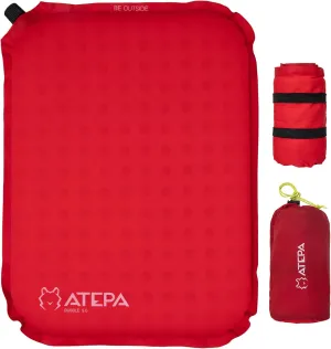 ATEPA Inflatable Stadium Seat Cushion, Self-Inflating Memory Foam Stadium Seats Camping Accessories Chair Pad for Outdoor Airplane Travel Bleacher Patio Backpacking