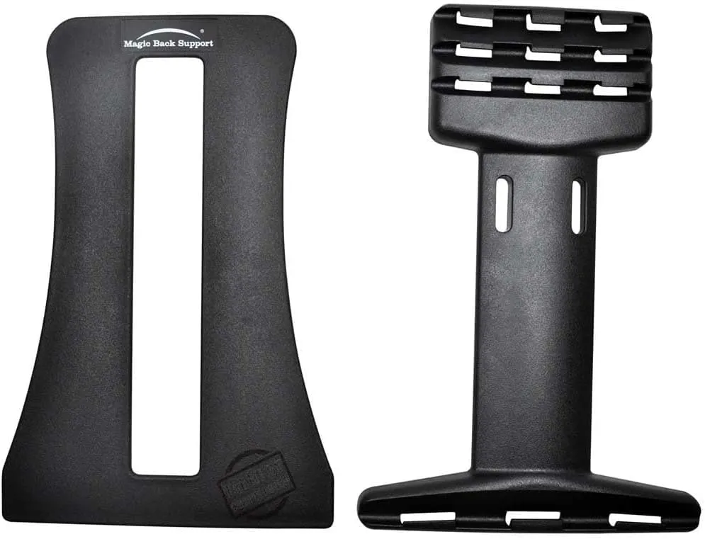 Back Magic Multi-Level Back Stretching Device，Back Alignment Device,Lumbar Stretcher Spinal, Lower and Upper Muscle Pain Relief(Black)