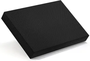 Balance Pad for Exercise 16x13x2 Inch,Non-Slip Foam Mat for Fitness,Yoga, Foam Balance Board Physical Therapy,Foam Pads & Knee Pad for floor (Black)