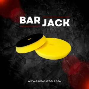 Barjack Yellow Medium Foam Pad 5"