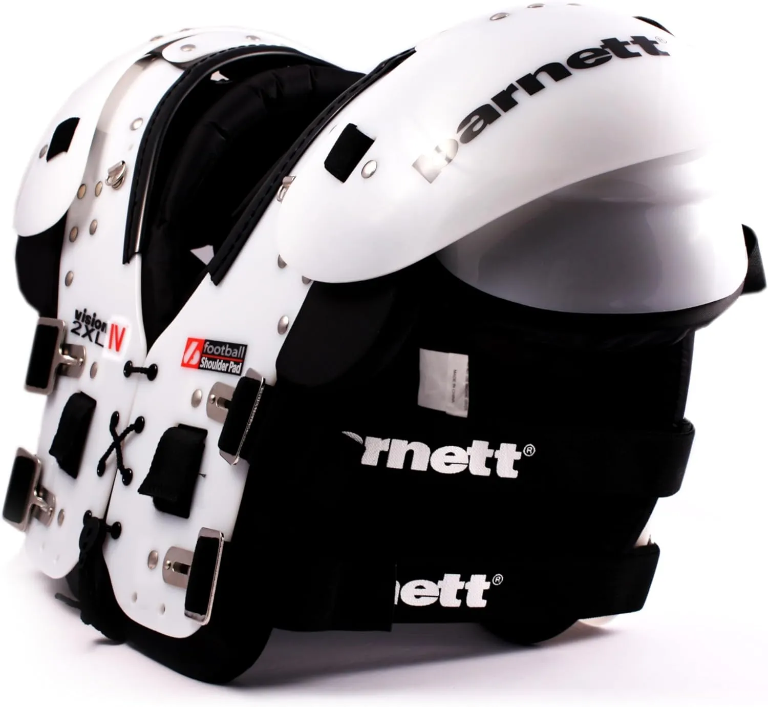 Barnett VISION IV Football shoulder pad, QB-WR, black