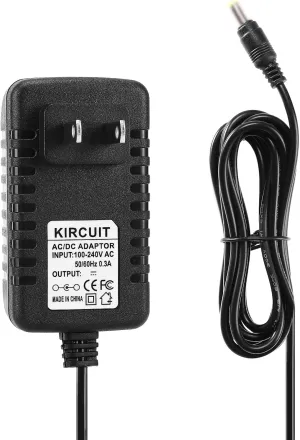 Barrel Tip 9V AC/DC Adapter Compatible with Magnetic Stripe Card Stripe EasyIDea Reader Encoder Msr609 Msr705 Msr805 Msr900 Msr606 Msr605 Msr206 Msr-9 Msr905 Msre206 GlobTek GT-21148-2309-T2