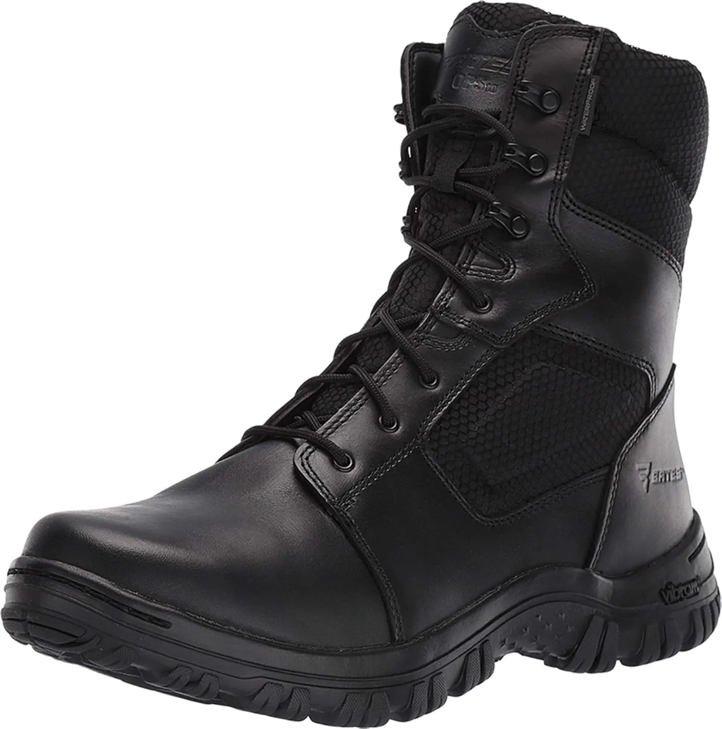 Bates Men's 8" Maneuver Hot Weather Side Zip Fire and Safety Boot