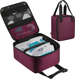 Beautyflier Nose Cleaner Storage Bag, Travel Safety Case for Navage Nasal Irrigation System, Countertop Caddy Portable Neti Pot Carrying Bag, Protective Nose Cleaner Bag with Handle Strap(Bag Only)