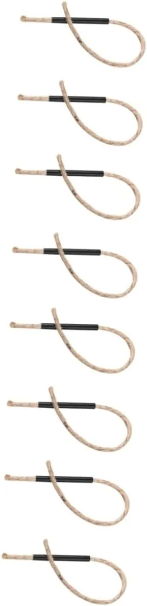 BESPORTBLE 8sets Fire Starter Wick Cord Ropes Outdoor Fire Ignition Ropes for Camping Hiking and Survival - Windproof