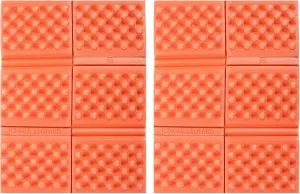 BESPORTBLE Foam Seat Cushion Camping 2Pcs, Foldable Sit Pad Waterproof Foam Seat Pad Portable Foam Sitting Pad for Pinic Hiking Outdoor Activities, 15.2x11 inch
