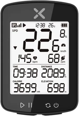 Bike Computer Wiless GPS Cycle Speedometer Roadbike MTB ANT Waterproof Smart
