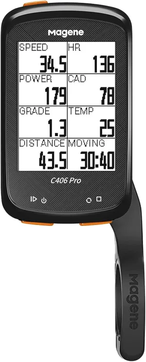 Biker Speedometer,YIWENG Bicycle GPS Computer Waterproof Wireless ANT  Smart Bike Speedometer Bicycle, Black