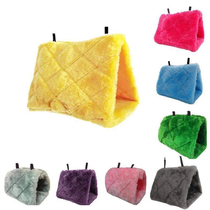 Bird House Parrot Warm Hammock 17*11*13cm 8 Colours
